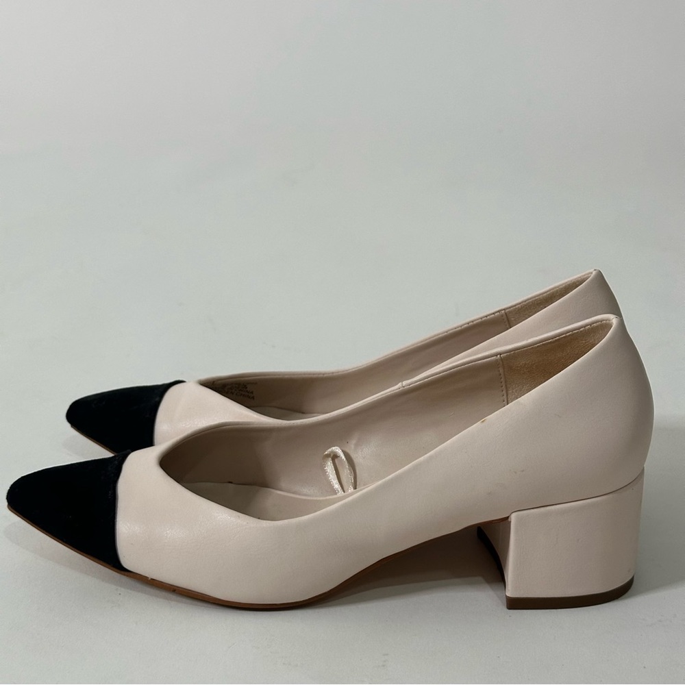 Zara two tone pointy shoes
